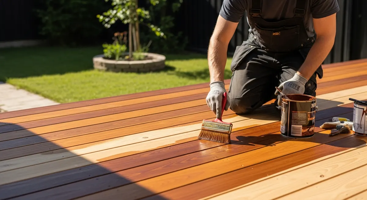 Deck & Fence Staining illustration