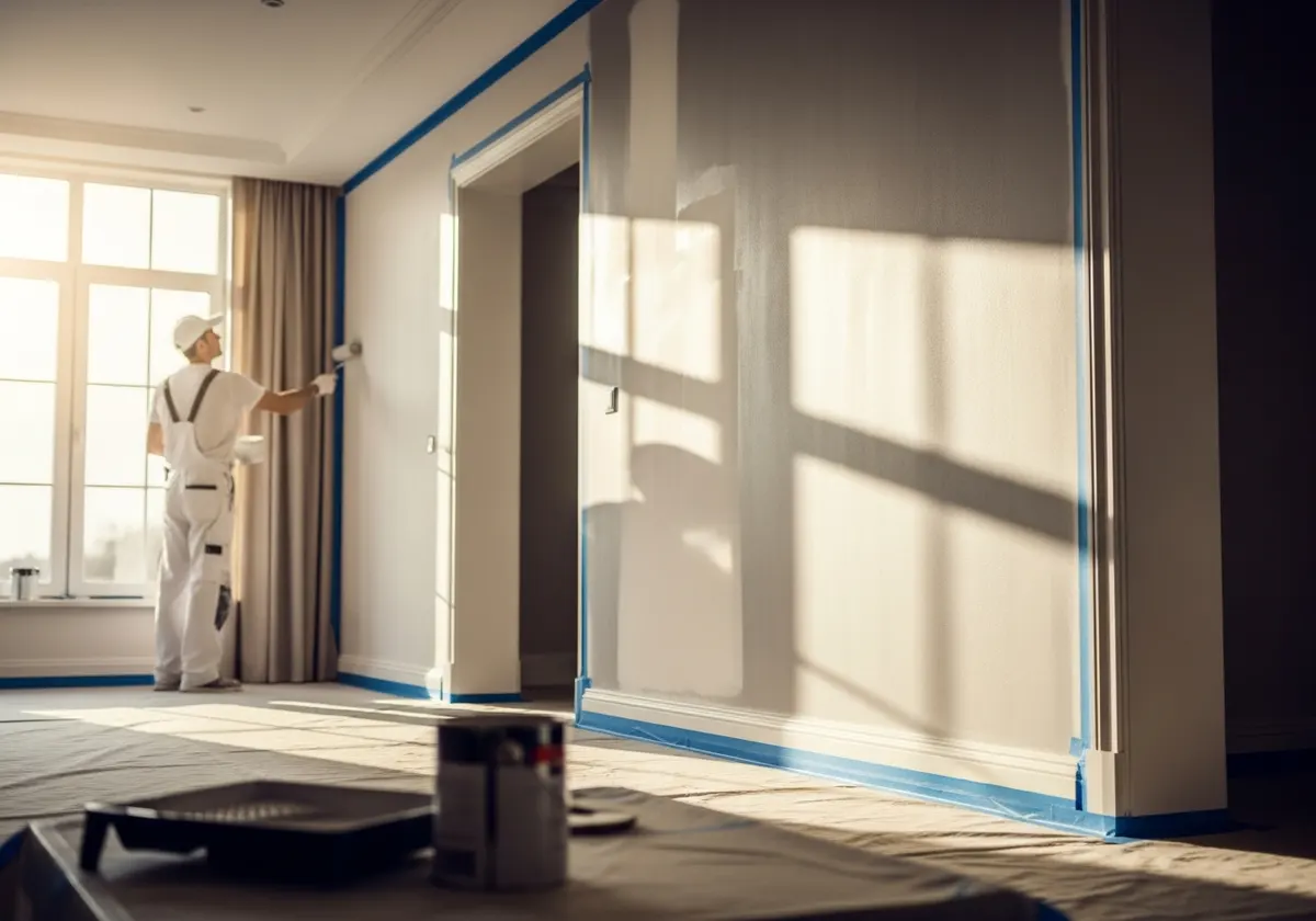 Interior Painting illustration